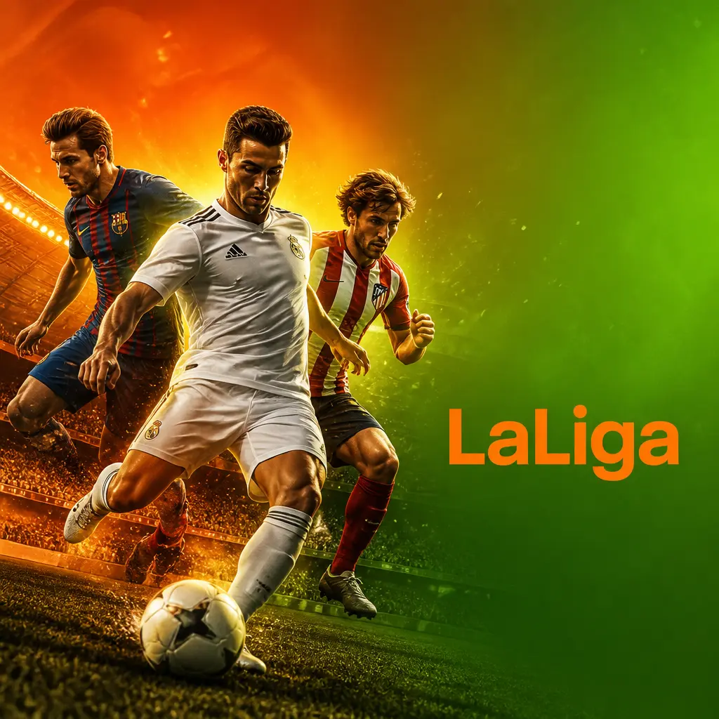 Cuotas de LaLiga española: Real Madrid, Barcelona y Atlético de Madrid con mercados de apuestas en Betsson online.