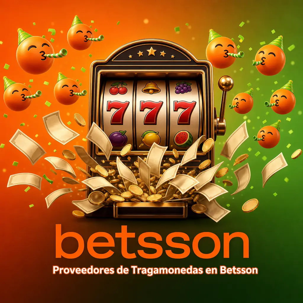 Proveedores de tragamonedas en Betsson: Pragmatic Play, NetEnt, Play'n GO, Hacksaw Gaming, Red Tiger, Evolution y PG Soft.