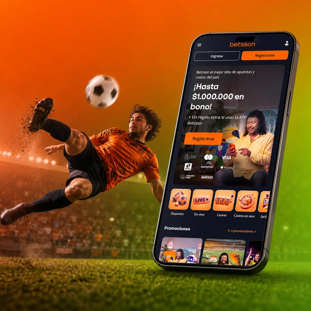 Resultados de fútbol en vivo en Betsson: marcador, goles, tarjetas, córners y alineaciones en tiempo real.
