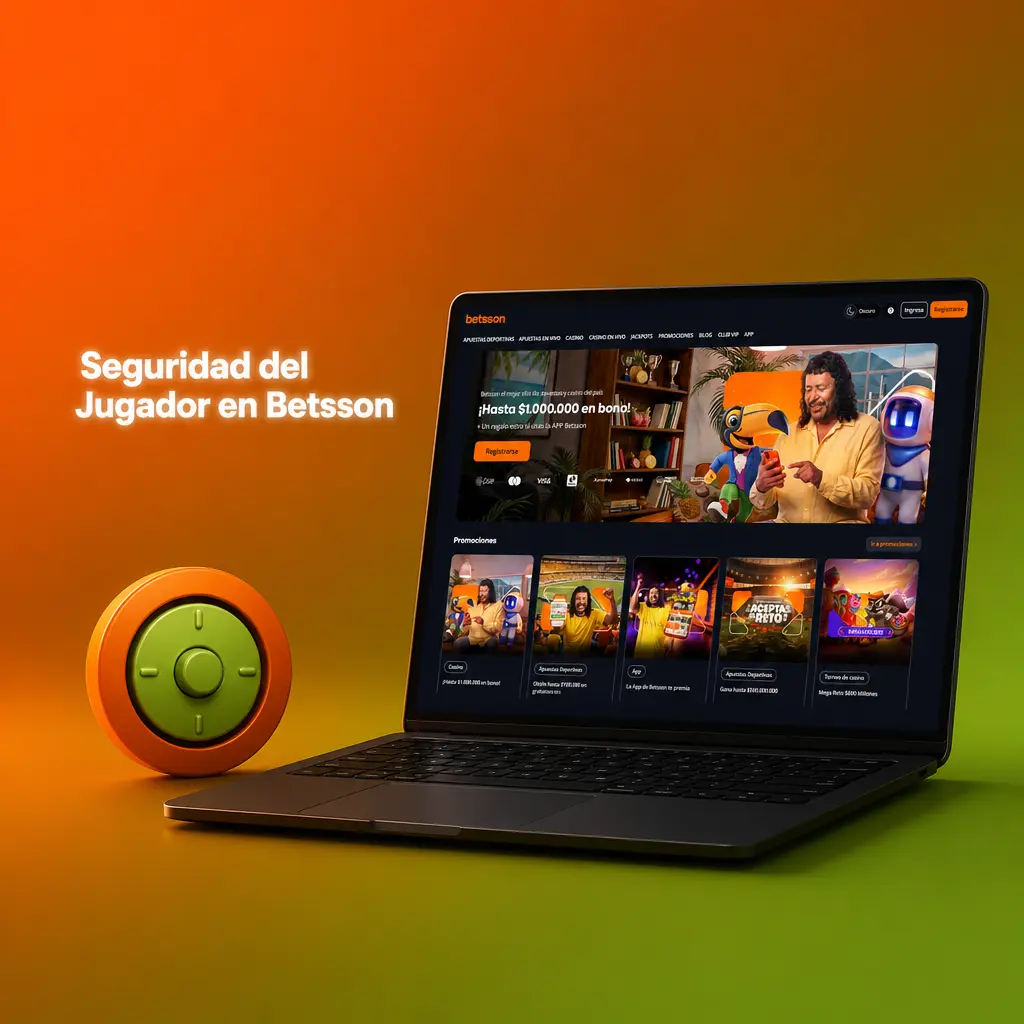 Seguridad del jugador en Betsson: cifrado SSL, RNG auditado, límites de juego responsable y verificación KYC de identidad