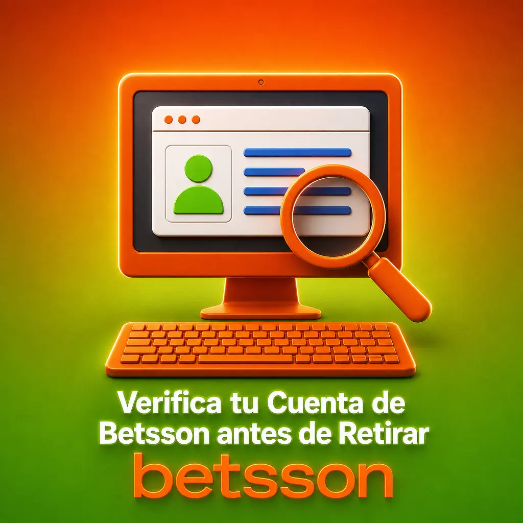 Verificación de identidad en Betsson: documento, fecha de nacimiento y correo antes de retirar tus ganancias.